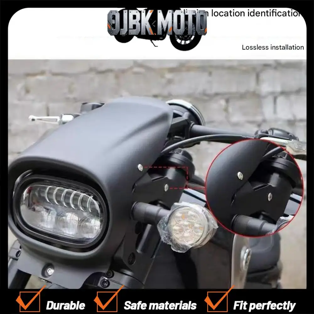 

【Perfect fit】For QJMOTOR SRV 600 modified headlight cover original headlight head cover headlight cover deflector accessories