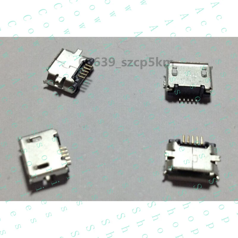 PP+ 30Pcs Micro Mini USB MK5P Female Socket jack connector 5-pin SMD Long needles