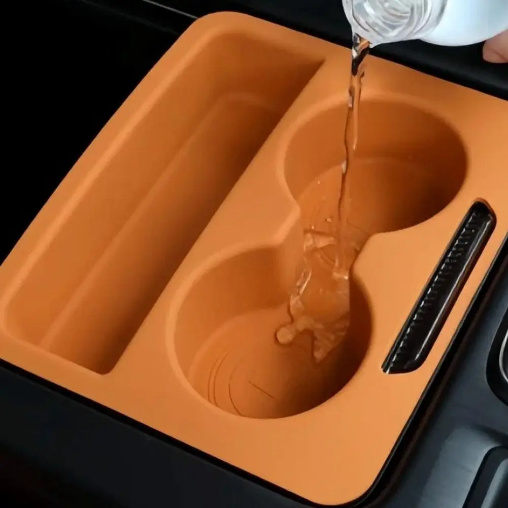 سيليكون درج منظم حامل الكأس إدراج ل Haval H9 2024-2025 اكسسوارات حامل مشروبات وحدة التحكم المركزية المنظم الوسادة