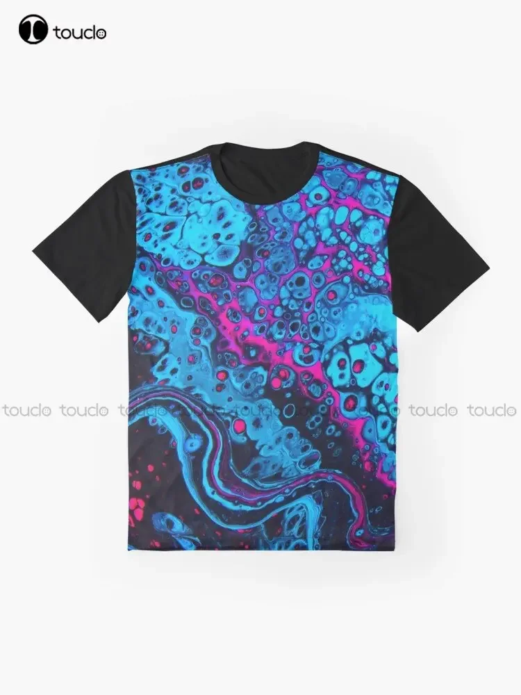 Blacklight gráfico psicodélico trippy camiseta esqueleto camisa impressão digital camisetas presente de natal novo popular Xxs-5Xl