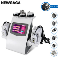 KIM8 Vacuum 6 in 1 40K Ultrasonic Cavitation Body Shaping Massage Fat Burner Machine Lipo Laser Lifting Skin Care Beauty Machine