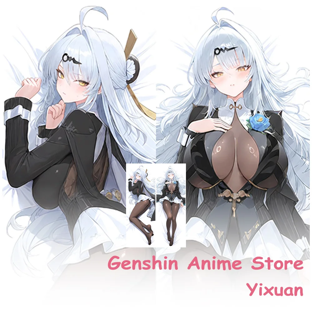 Dakimakura Cartoon Pillowcase Zenless Zone Zero Yixuan Anime Double-Sided Printed Otaku Pillow Cushion Covers Cosplay Props