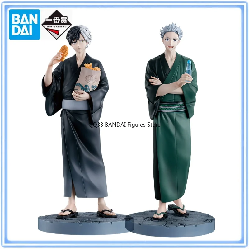 

BANDAI Original Ichiban Kuji WIND BREAKER Haruka Umemiya Hajime During Festivals Action Figure Model Desktop Decoration