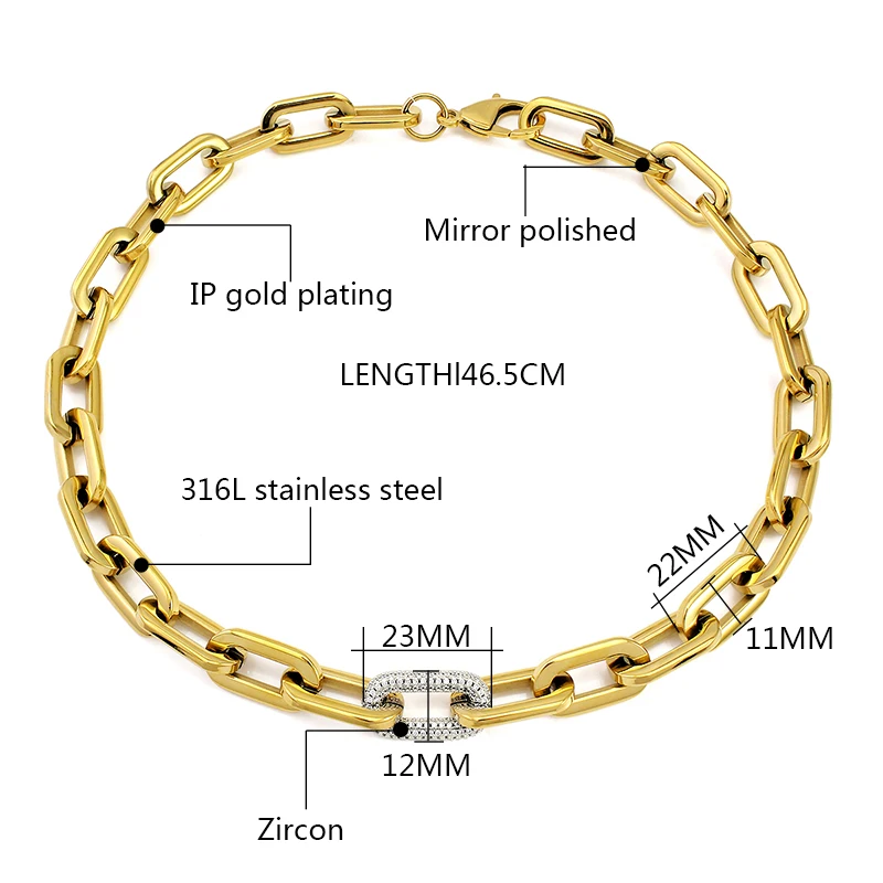 Thumbnail 2 - #44 Latest Chunky Chain Necklaces Offers