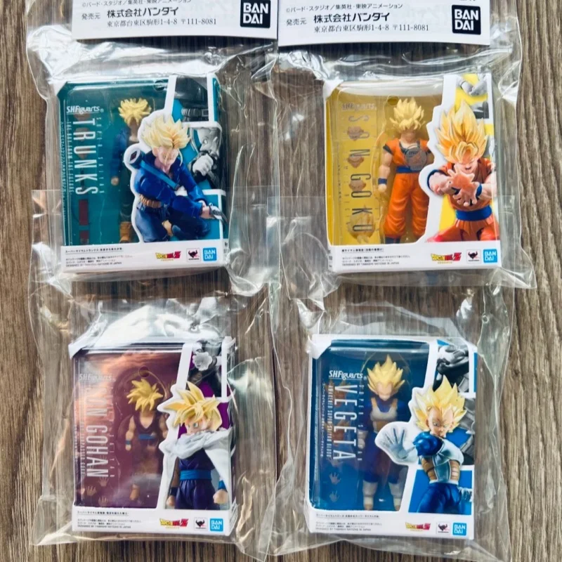 

in stock Bandai Dragon Ball Z Shfiguarts Miniature Collection Super Saiyan Son Goku Mini Figure Collectible Decor model toy