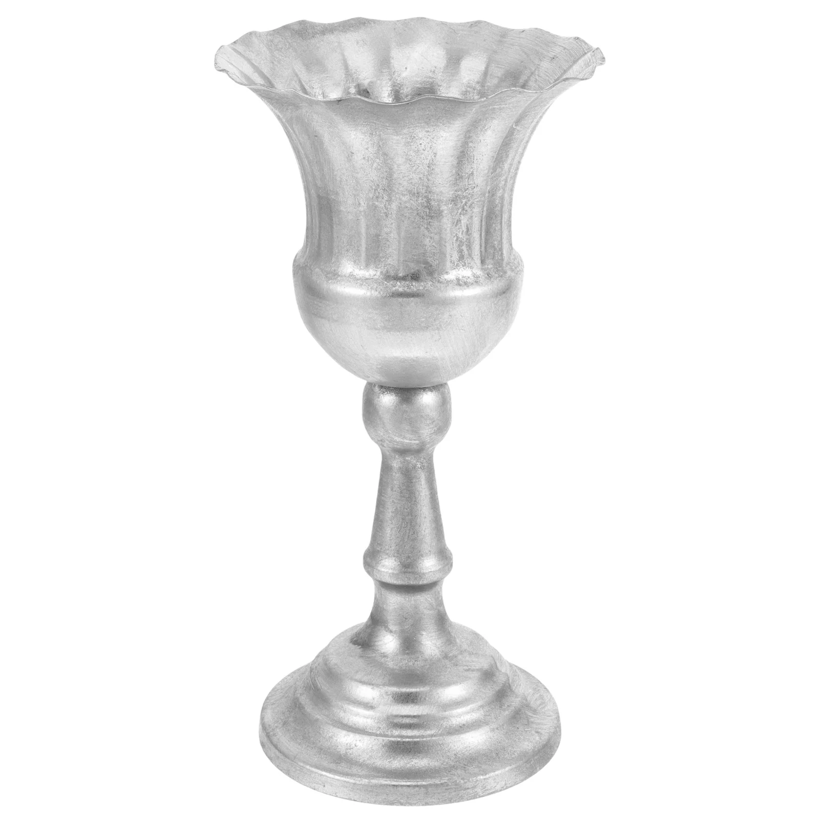 

Vintage Iron Flower Vase Small Metal Decorative Vase For Home Bedroom Table Centerpiece Flower Arrangement Pot Stable Base