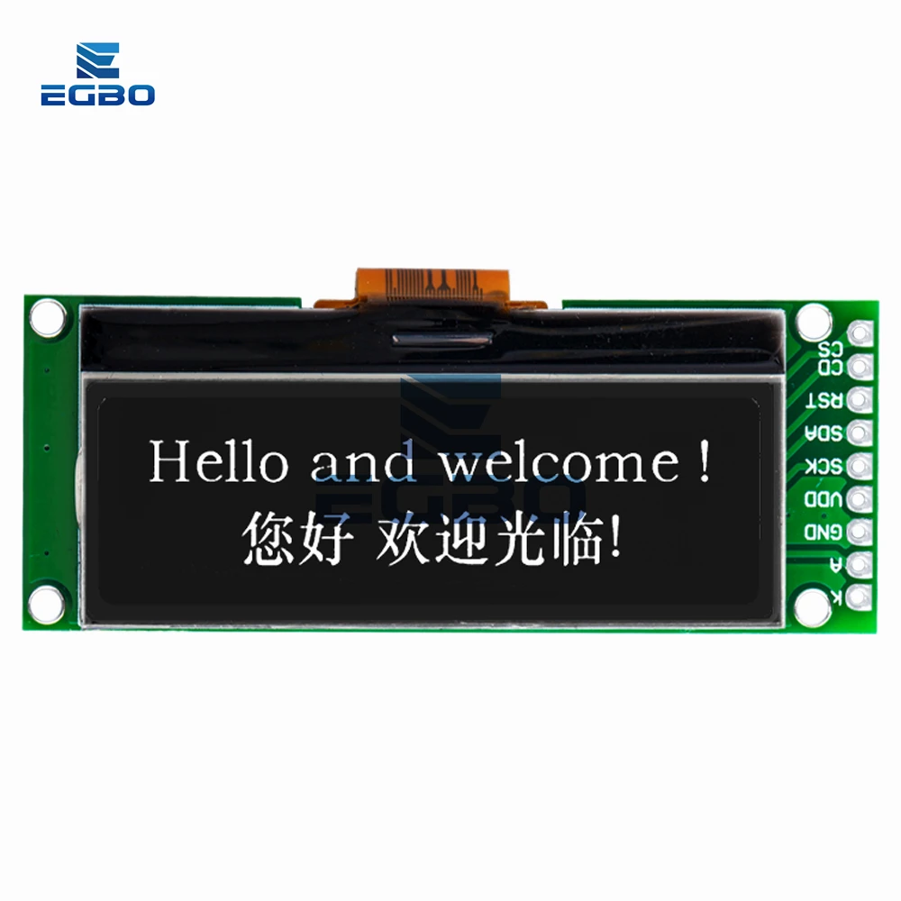 LCD19264 192*64 192X64 وحدة مصفوفة بيانية LCD شاشة عرض 3.3-5 فولت LCM المدمج في وحدة تحكم UC1609C مع إضاءة خلفية LED