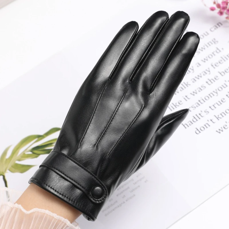 

Black Patent Leather Gloves Short Fingerless Full Fingers Gloves Halloween Dance Leather Lolita Gloves Wholesale