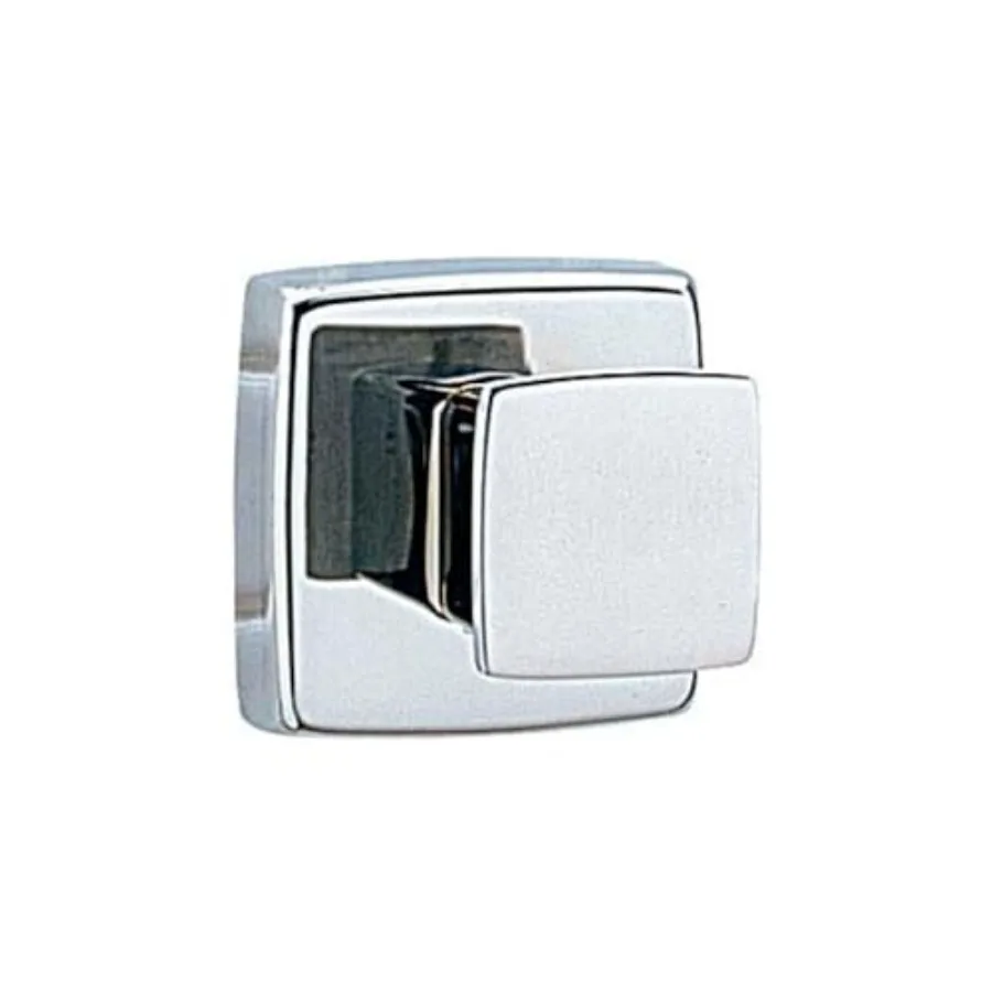 B-671 Bright Finish Single Robe Hook