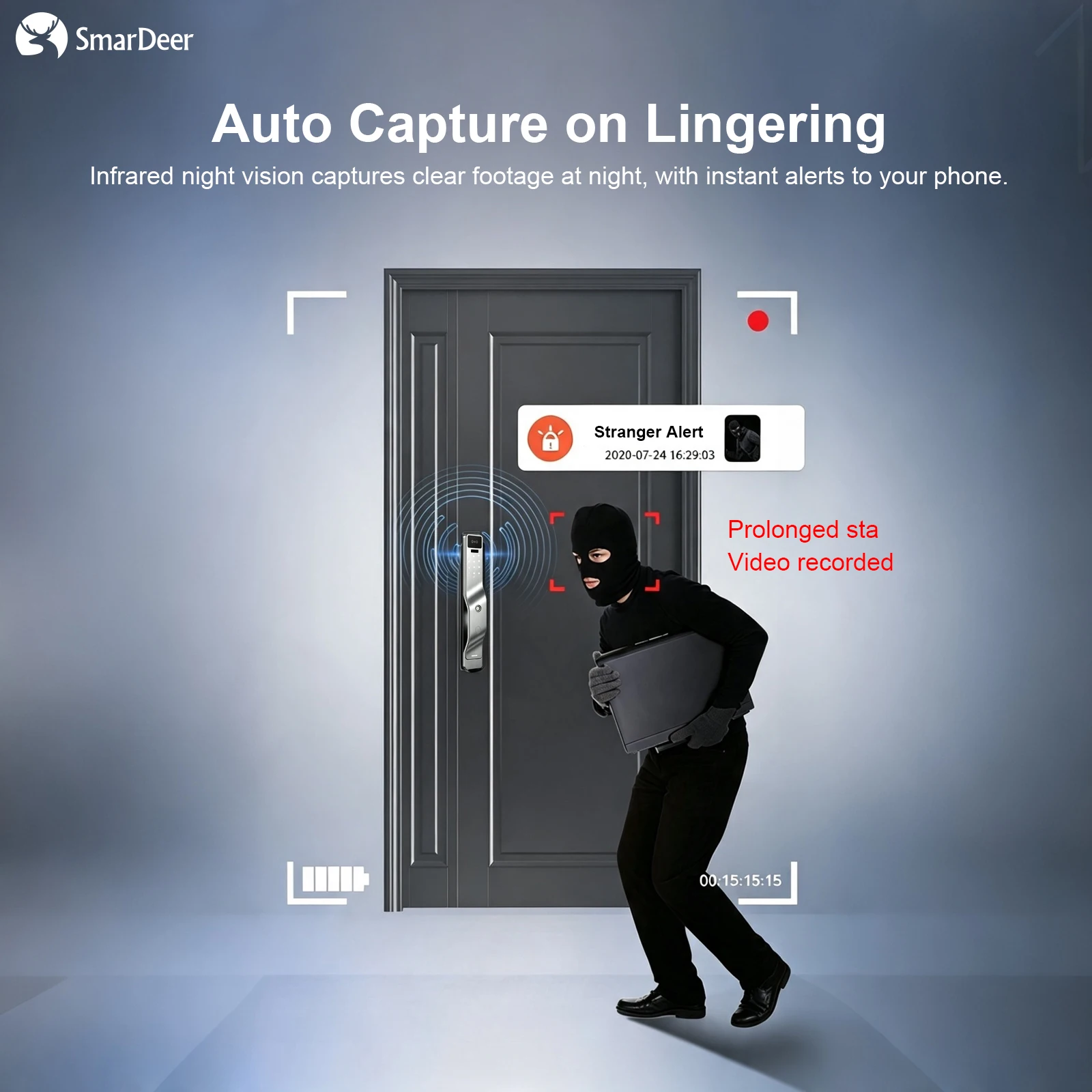 Fechadura Inteligente Tuya com - Smart Home Video Doorbell App avaliação e preço