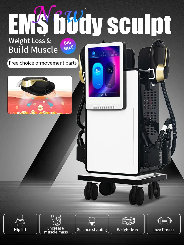 

EMS RF 2025 6500W New Professional Taixl Weight Loss Machine Electromagnetic Body Shaping Muscle Stimulation