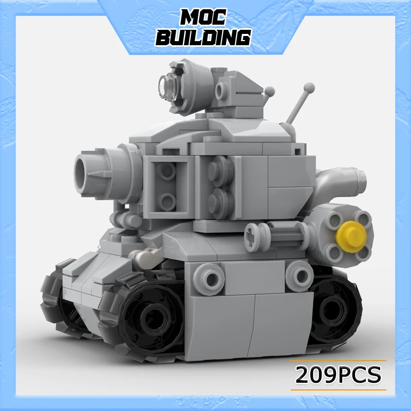 Moc Bouwstenen Klassiek Spelmodel Super Tank Diy Assemblage Bakstenen Collectie Speelgoed Creatieve Ideeën Kerstcadeaus