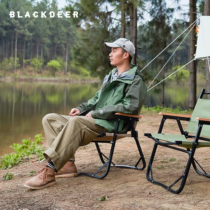 Blackdeer przenośny aluminiowy składane krzesło Camping fotel wypoczynkowy na piknik Kermit Chair