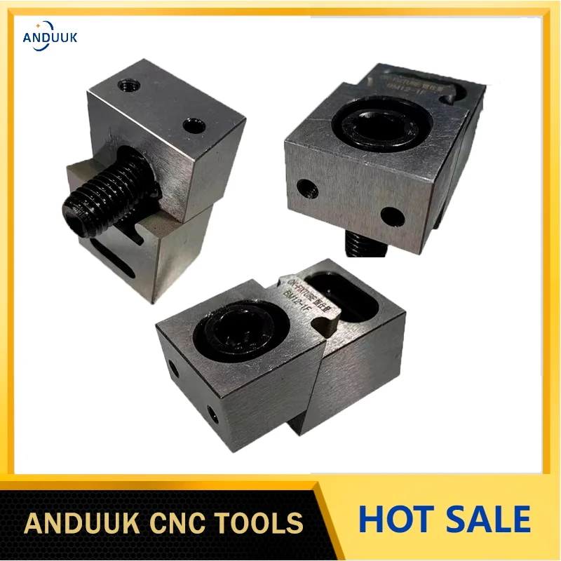 CNC Fixture Vice Multi-station Oblique Wedge Expansion Clamping Block Single Sides Fixturing Clamp Vise OK Vise for Clamping