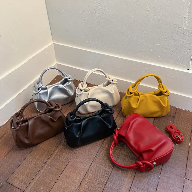 

2025 New Casual Handbag for Women Genuine Leather Multi-way Top Handle Shoulder Purse Vintage Chic Large Capacity Tote for Work