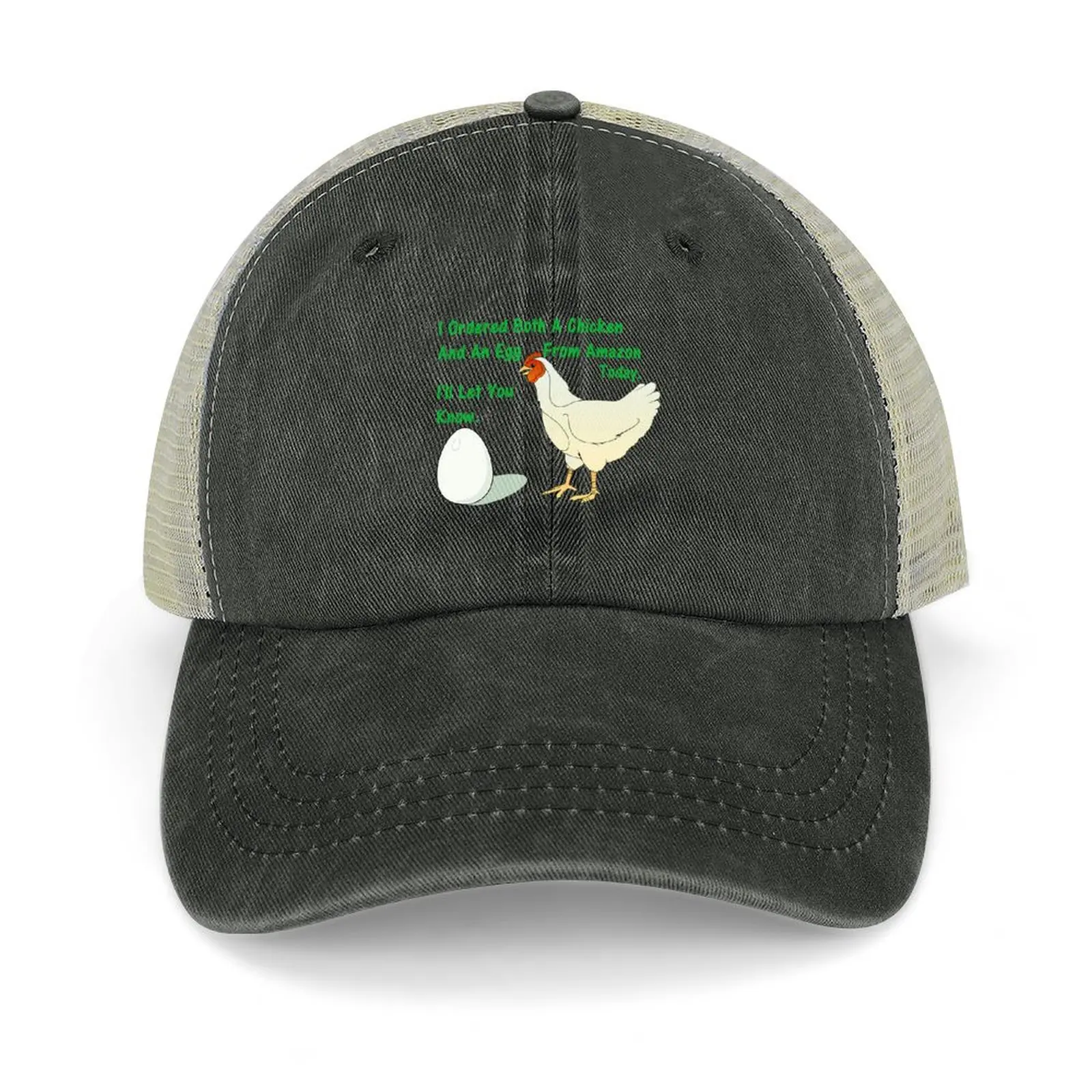 

I Ordered Both A Chicken And An Egg From Amazon Today. I'll Let You Know. Baseball Cap Sun Hat For Children Hats For Women Men's