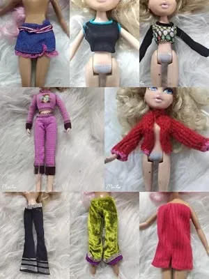 c1 original monsters high school clothes pants skirt winxs club without body DIY brzte xindong girl Doll House Children Gifts