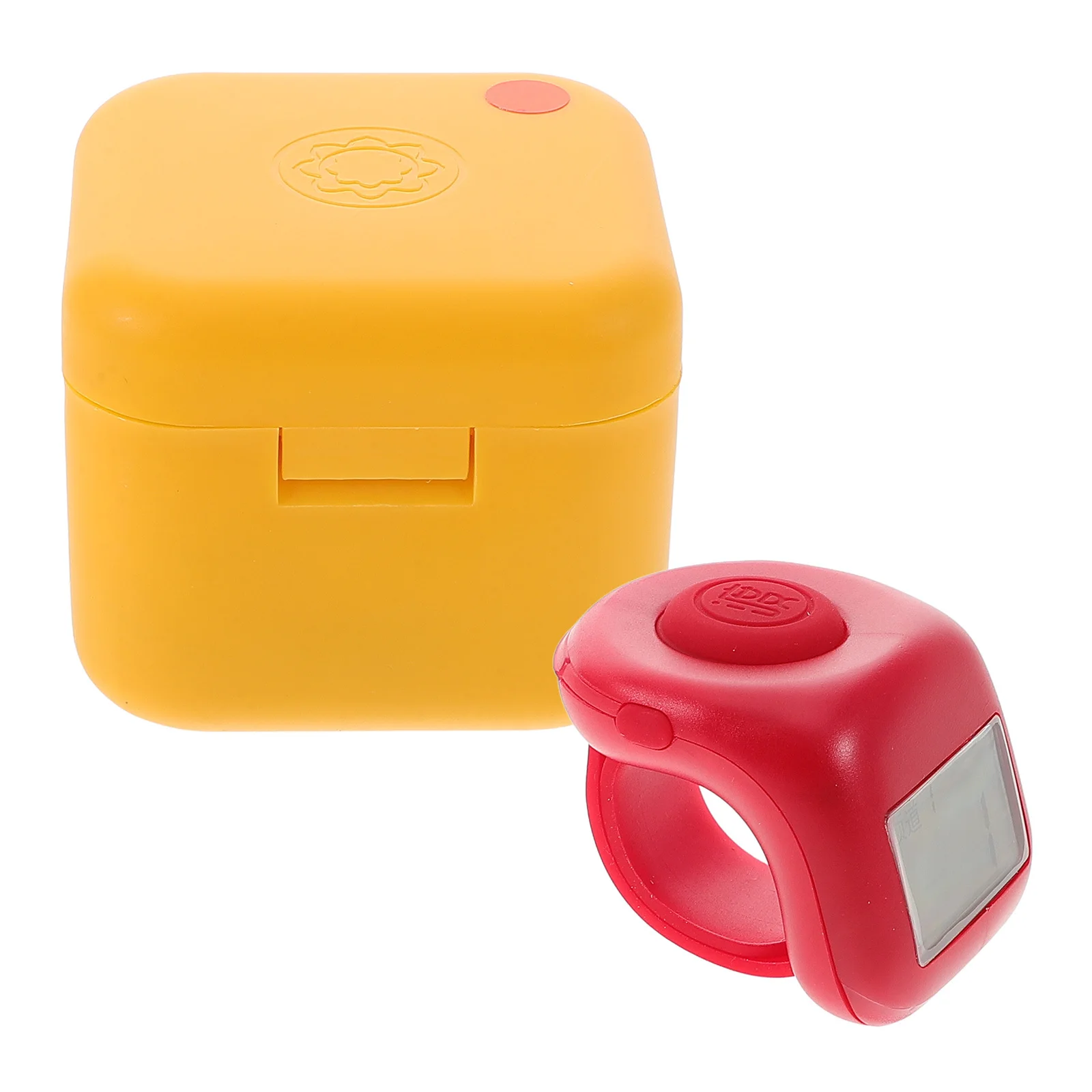 1 Juego de 1 contador electrónico de mano, Clicker de número de anillo, pantalla Digital que brilla en la oscuridad, conteo Universal portátil