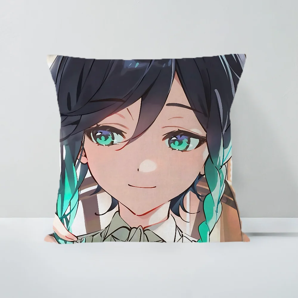 غطاء وسادة مزخرف للمنزل والديكور من جينشين إمباكت فينتي لوسائد النوم وسائد تزيين الغرفة #2