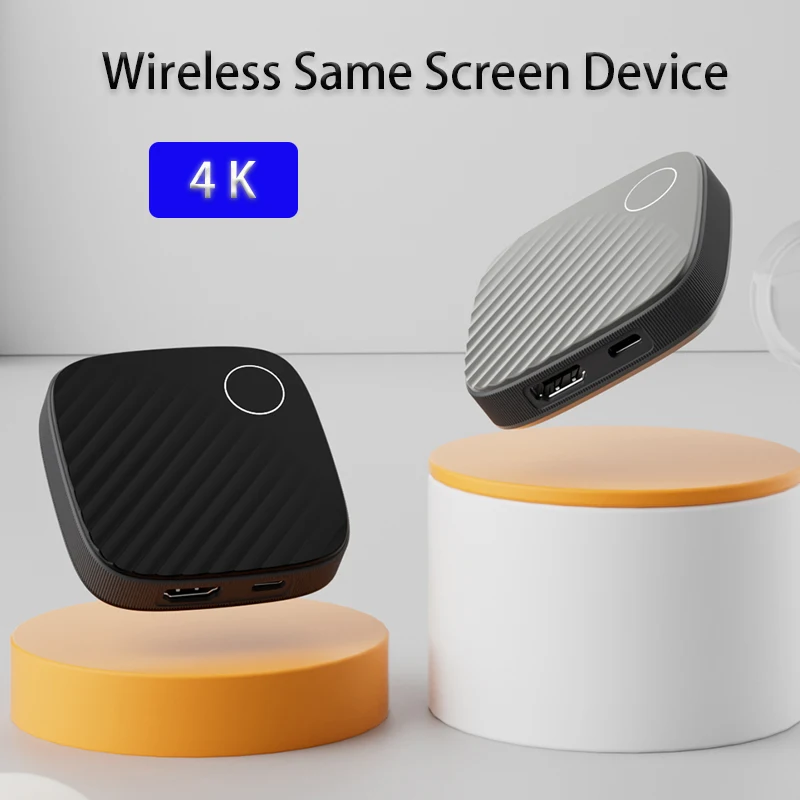 Wireless HDMI-compatible Miracast Airplay WIFI Display Dongle Wireless Same Screen Device MiraScreen Screen Mirroring 2.4G 5G 4K