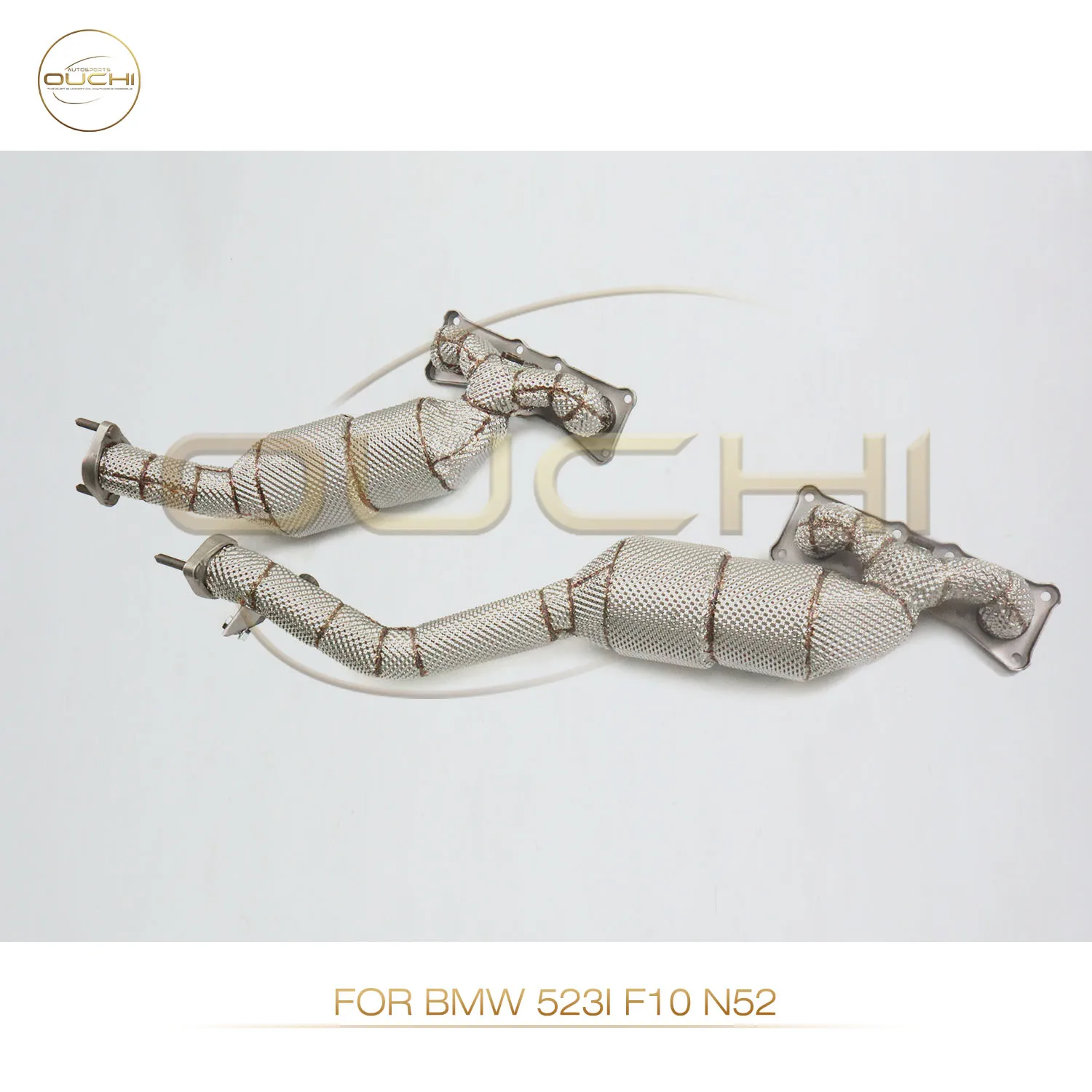 

OUCHI Factory Direct Sales SS304 Manifold for BMW 523i F10 N52 Catalysis Exhaust With Heat Shield Direct Fit