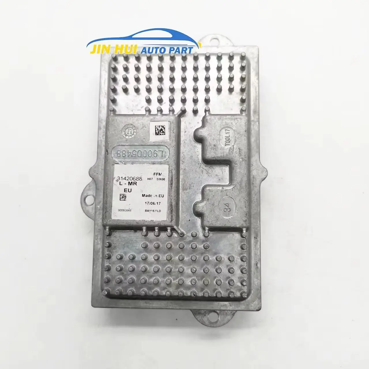 Fotografia 5: Módulo Controlador de Farol LED Original 31420688 Ballast 90080848 H07 S0600 Compatível com S90 V90 XC90 2017-2018