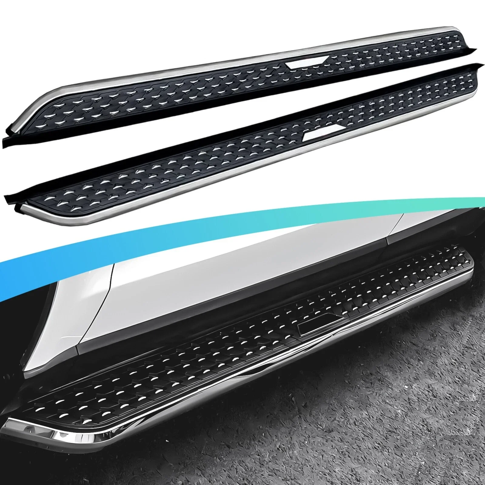 Side Step fit for GWM Haval Jolian 2021-2025 Running Board(with Brackets)