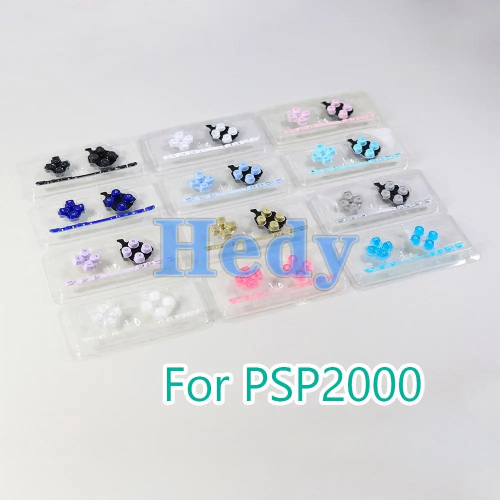 20sets Left Right Buttons Set D-pad Direction Key Home Select Start Button Replacement For PSP 2000 For PSP2000 Game Console