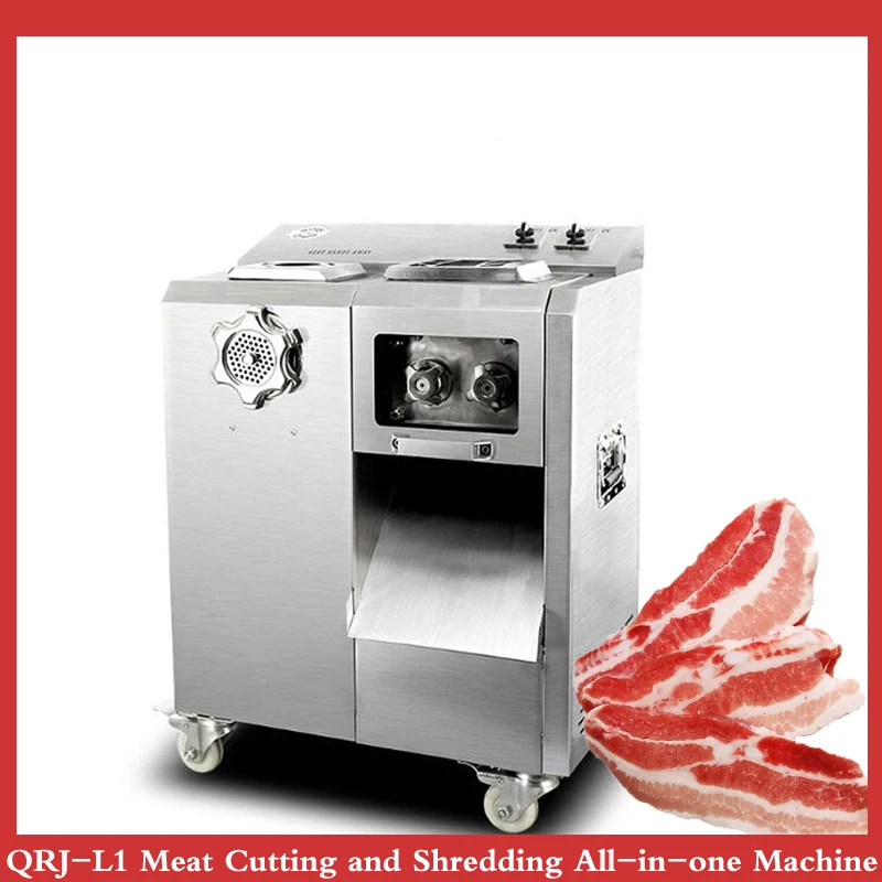 

Electric Meat Cutter, Household And Commercial Fully Automatic Multifunctional Vegetable Cutter