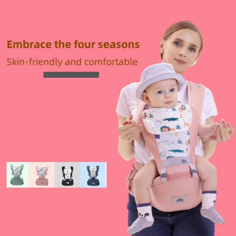 

Baby Carrier Backpack waist stool 4 in1 Things for Babies Accessories Kangaroo Sling Stuff Children's Newborn Infant Ergonomic