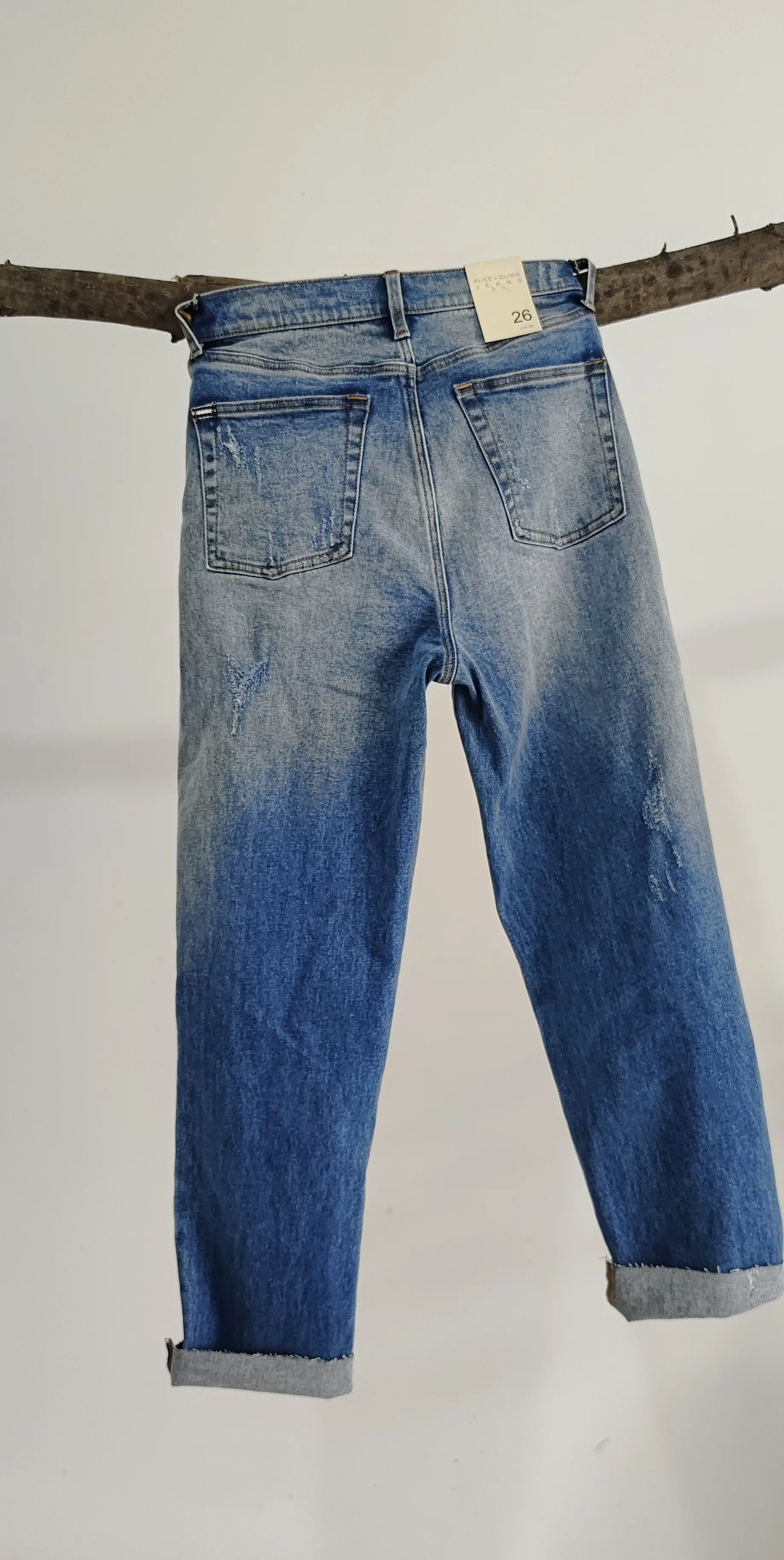 2024 Hip hop rock strappati estetici jeans elasticizzati da donna pantaloni a gamba dritta stile street retrò Y2K