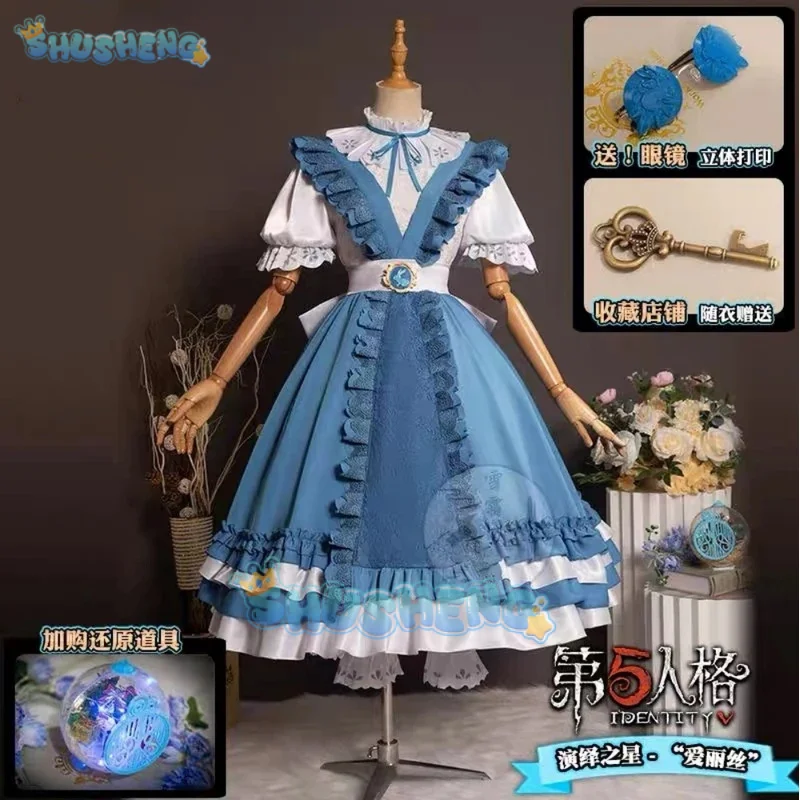 Identity V Alice Derose Cosplay Costume Interpretive Star Uniform Hallowen Carnival Christmas Party Play Role Clothes Clothing