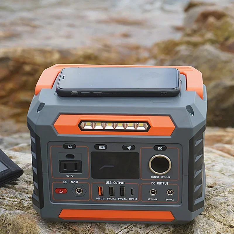 بنك الطاقة الشمسية المحمول في حالات الطوارئ بقدرة 300 وات للسفر المنزلي في الهواء الطلق #2