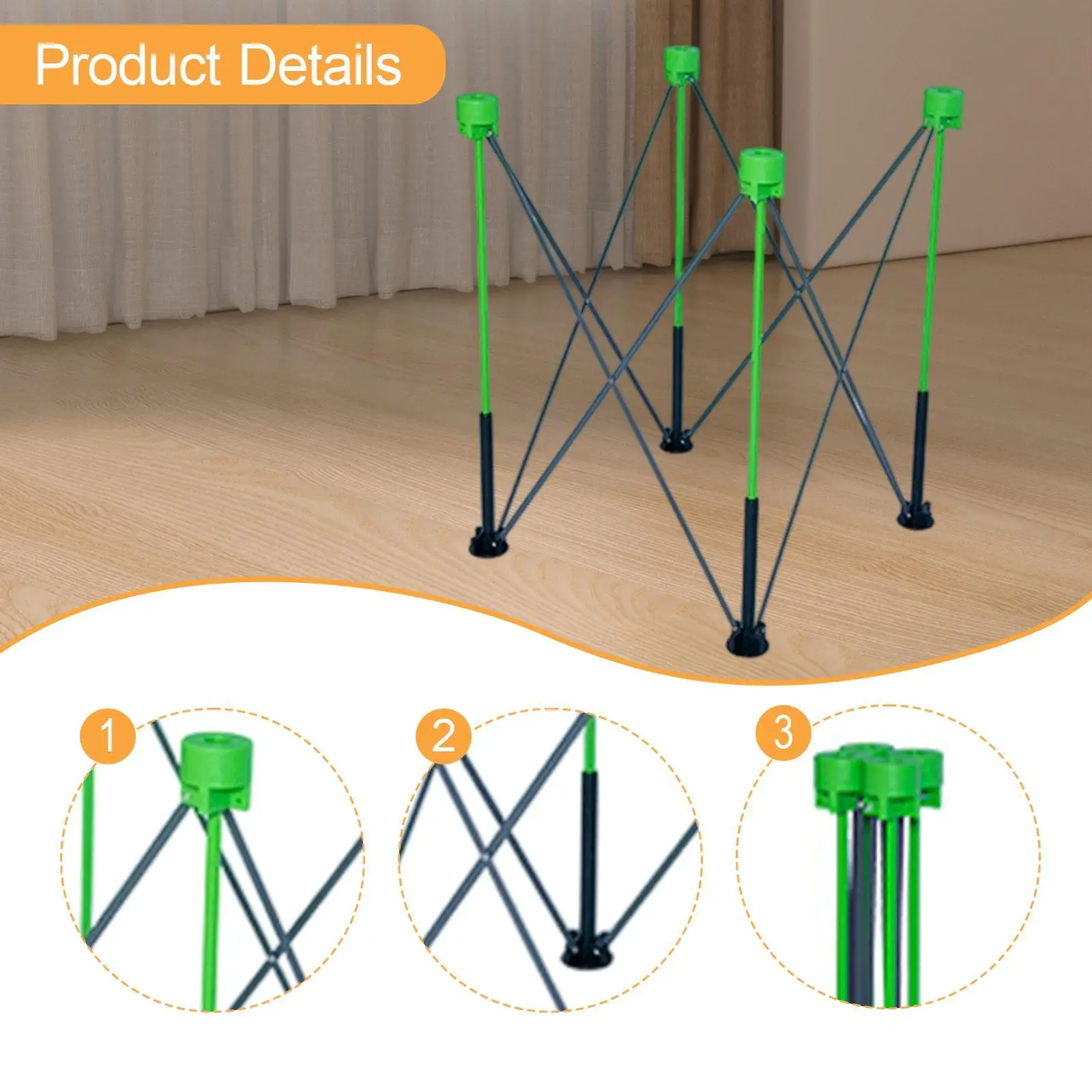 Workbench Heavy Duty Furniture Legs Fixture Sturdy Construction Table Stand