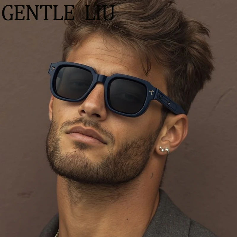 

Vintage Polarized Square Sunglasses for Men 2025 Luxury Brand Classic Driving Sun Glasses Ladies Eyewear UV400 Outdoor Shades