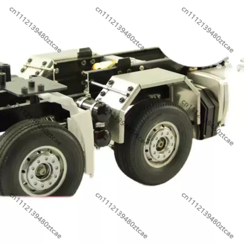 1/14 RC Tractor & Dump Truck Decorative Metal Air Tank, Simulation Gas Bottle, RC Model Upgrade Modification Part