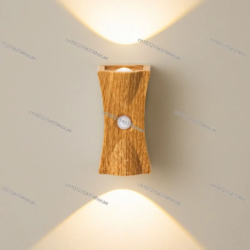 Human body induction LED magnetic night light charging Internet celebrity bedroom bedside induction ambient light