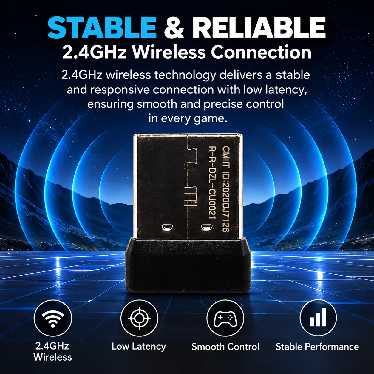 Gaming Keyboard Mouse Wireless - USB-Empfänger-Dongle für die kabellose G502X-Maus, 2,4-GHz-Ersatzadapter,
