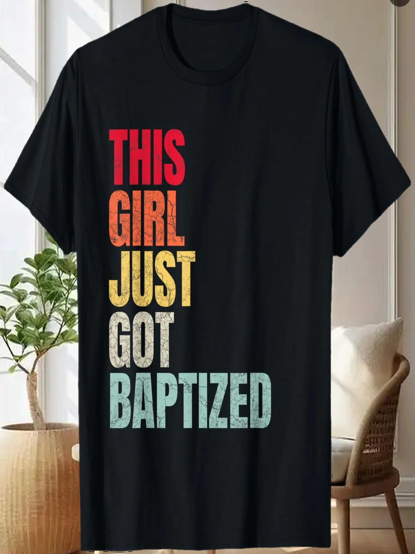 

Communion Baptism Christian 2024 T-Shirt