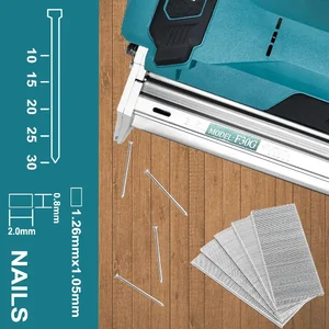 Patuopro -Nagelpistole ohne Bürste F30G F30G Rotes drahtloses Hefter Haus DIY Elektrische Werkzeuge 8 Hauptverkäufe Staplerbatterie - №6