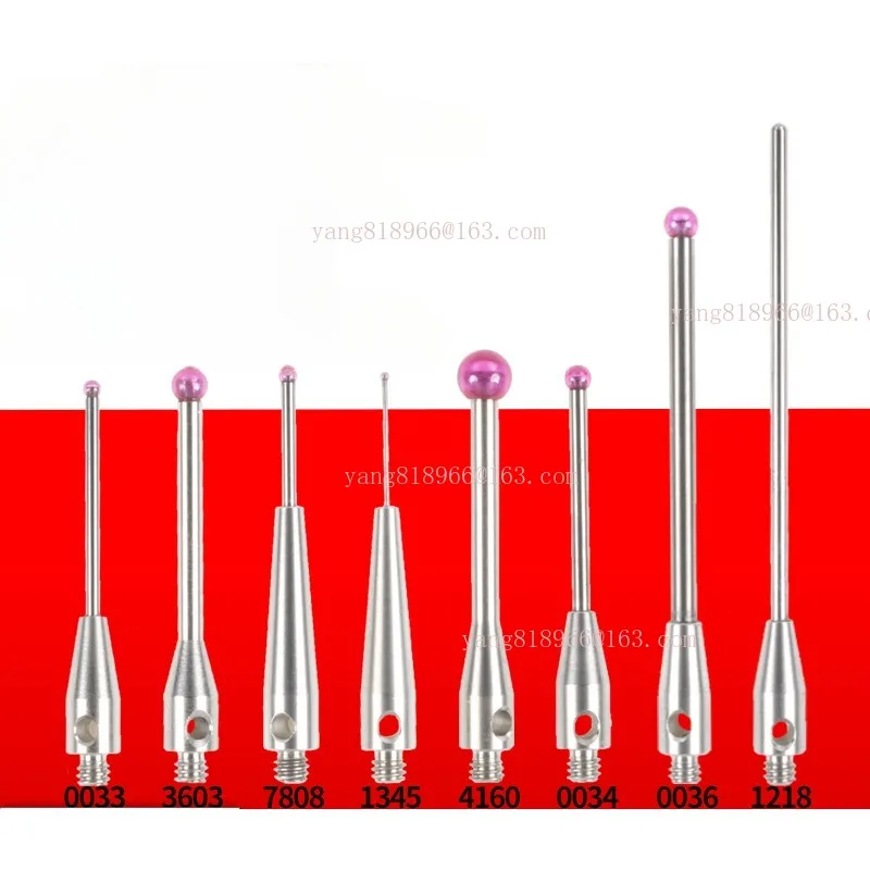 M2M3 Renishaw Three Coordinate Stylus Three-dimensional Stylus Ruby Stylus 0.5/1.0/1.5/2.0/3.0