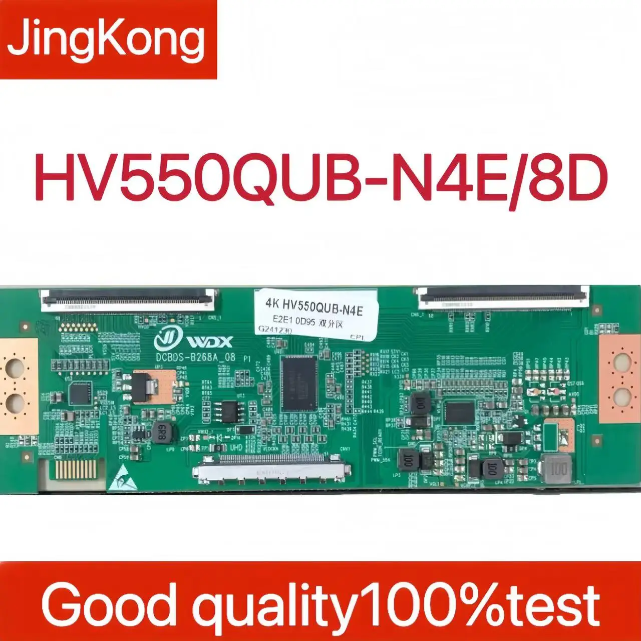 Newly upgraded BOE HV550QUB-N4E HV550QUB-N8D 4K logic board supports single and double partition in stock