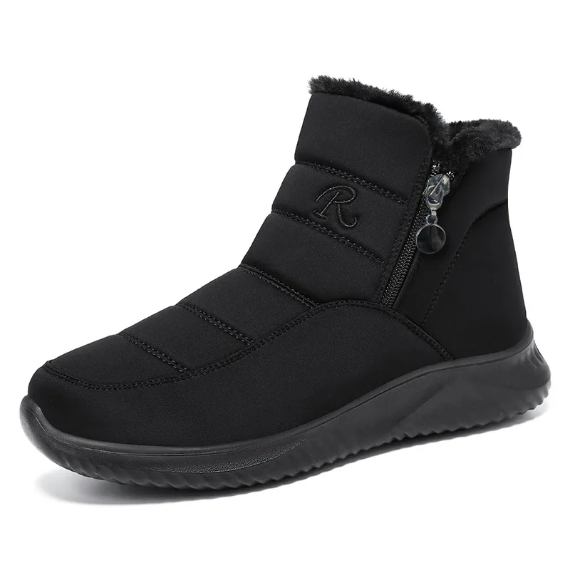Snow Boots Woman Platform Ladies Shoes Platform Women Shoes Plus Size Mid Women's High Boots Fashion Women Boots Botas Mujer image 5