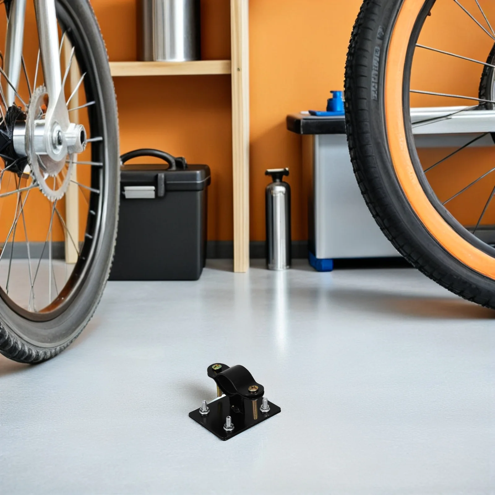 

1pcs Bicycle Basket Mounting Bracket Universal Metal Front Support For Bike Electric Scooter Durable Holder Commuting Outdoor