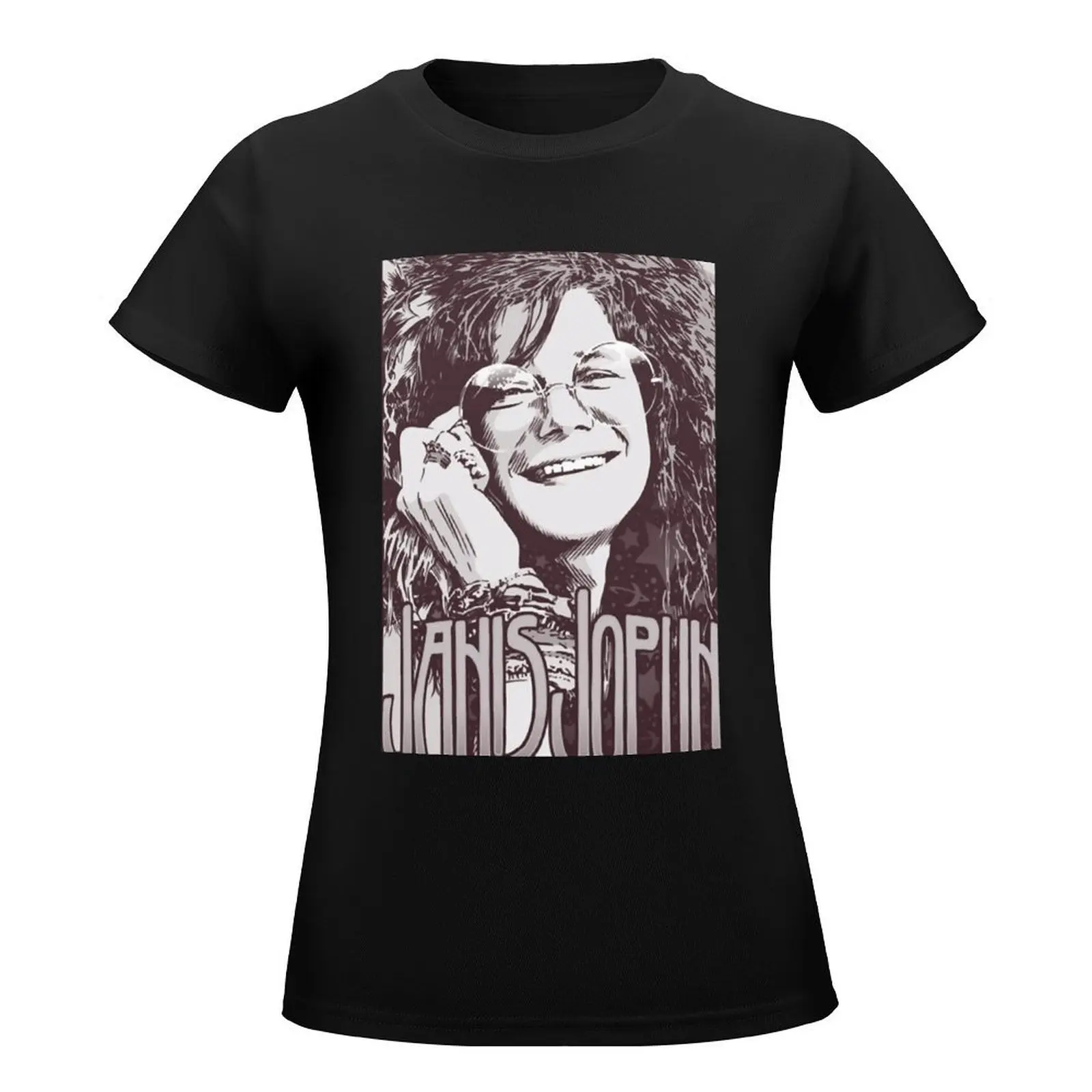 Janis Joplin T-Shirt oversized aesthetic clothes Aesthetic clothing cute clothes t-shirt dress for Women graphic