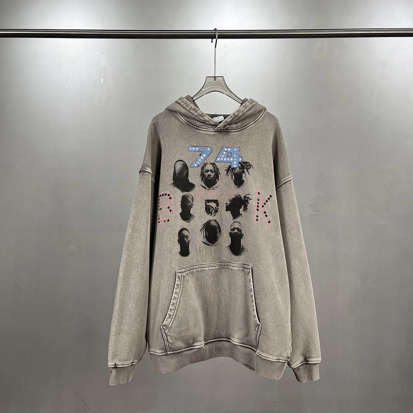 

Мужская толстовка с капюшоном Waed out Street Sle Jaet, свободная хлопковая длинная повседневная куртка с принтом Sve, брендовая уличная одежда Artiemaster