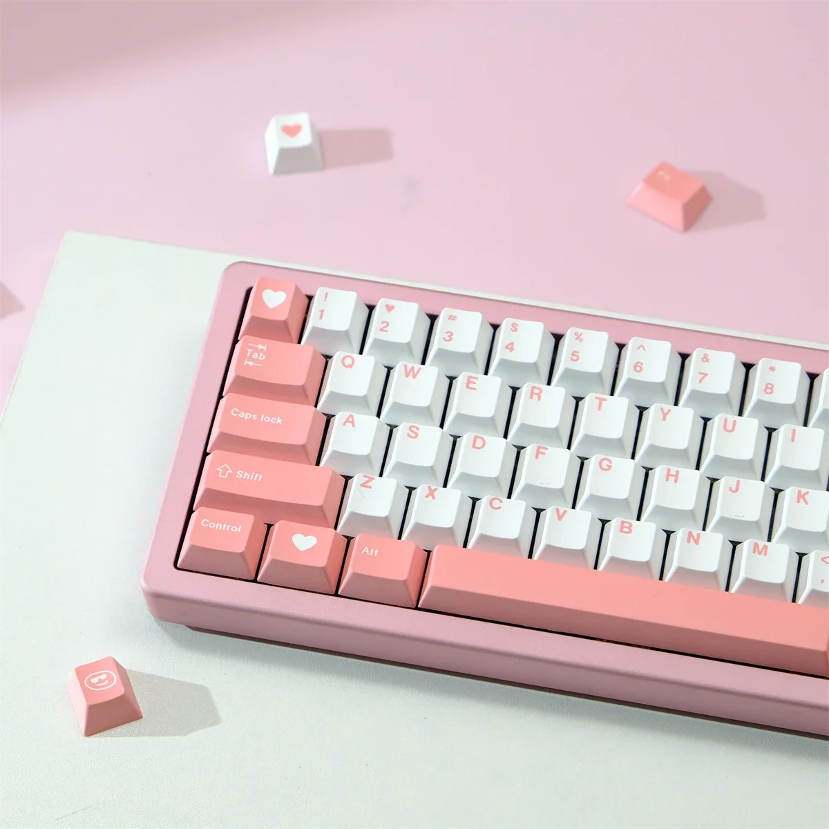 

Valentine's Day 129 Keys Keycaps Dye Sublimation Cherry Profile Keycap For Cherry MX switches Gaming Mechanical Keyboard Keycap