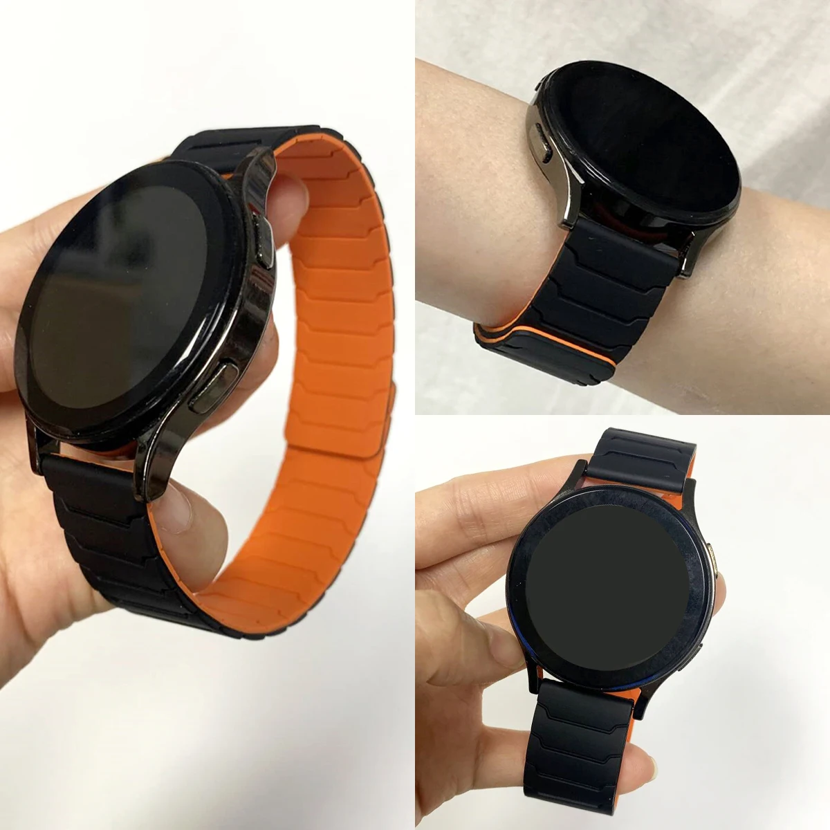 20mm 22mm Magnetisches Uhrenarmband für SUUNTO PACE 2 S Silikon-Schlaufenband für SUUNTO 9 5 PEAK PRO/VERTICAL/3 Fitness/OCEAN Armband