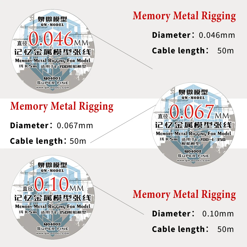 Weathering Model Kit - QW-model Super Fine Memory Metal &