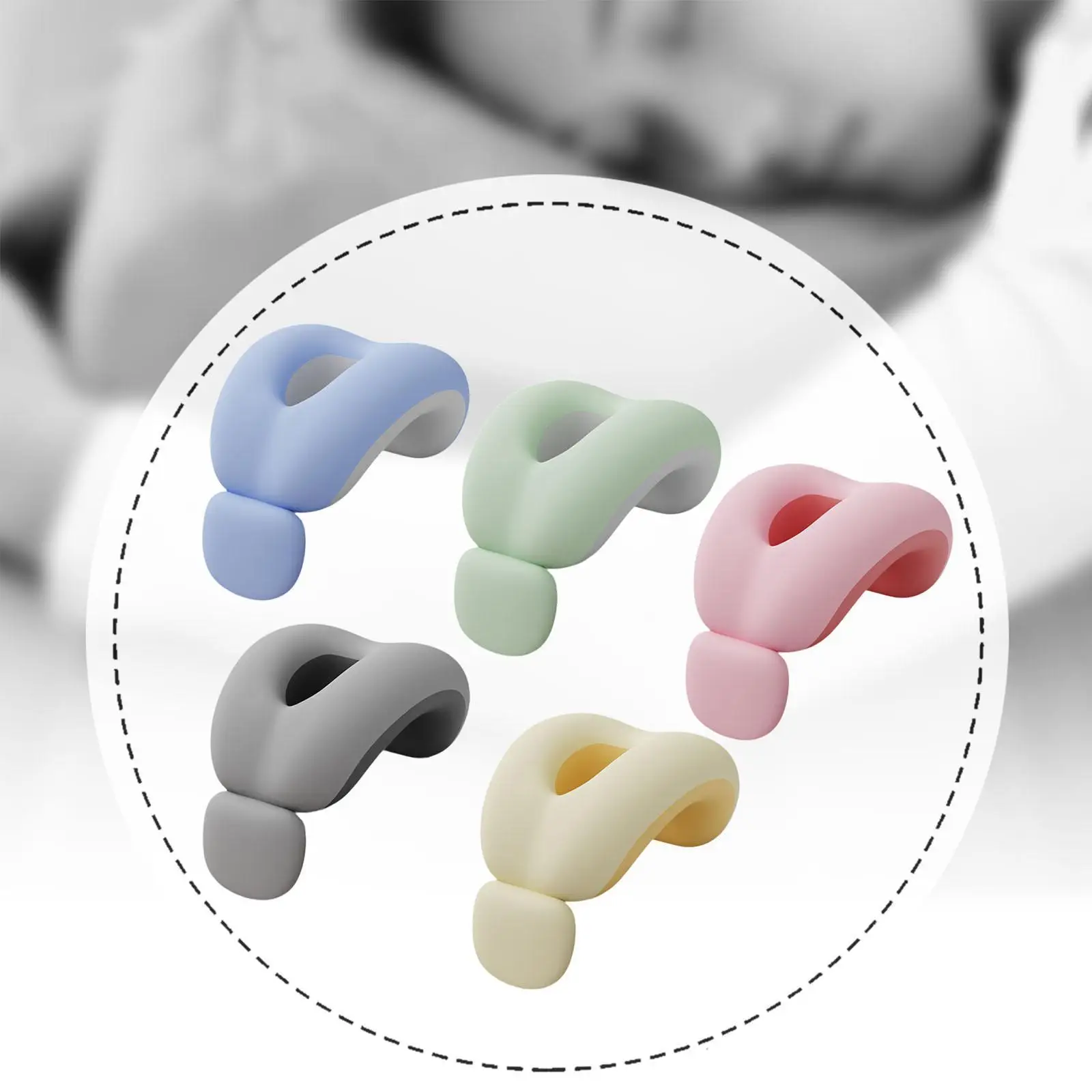 

Face Down Pillow Massage Memory Foam Comfortable Ergonomic Travel Neck Wedge